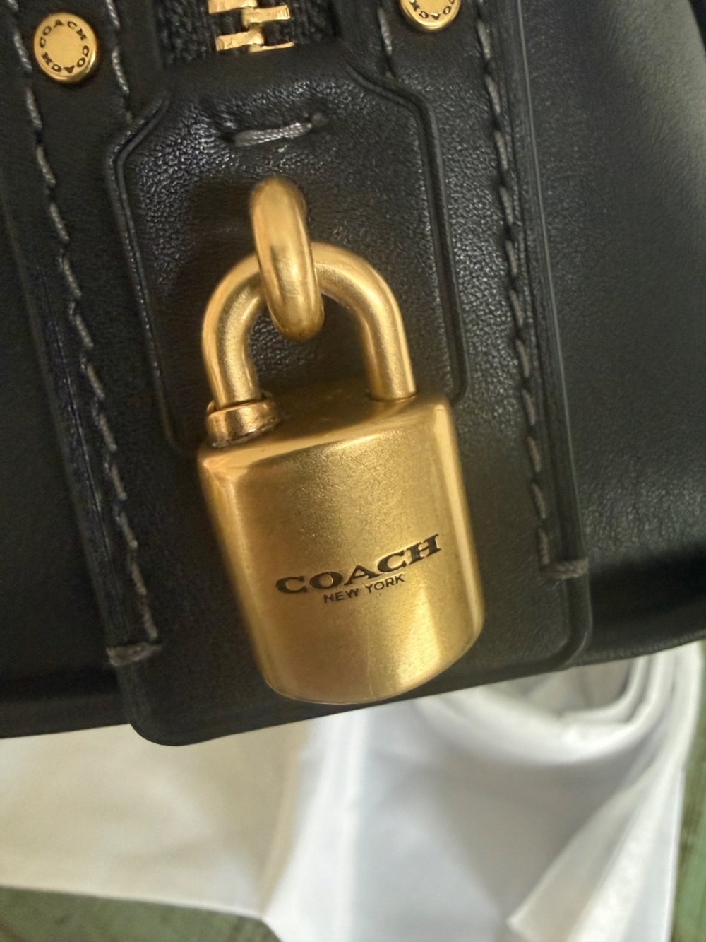 Coach Rogue Bag 31 - Black - Picture 10 of 17